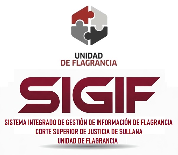 PODER JUDICIAL - CORTE SUPERIOR DE JUSTICIA DE SULLANA - UNIDAD DE FLAGRANCIA